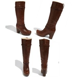 UGG Australia Savanna leather studded boots Size 9
